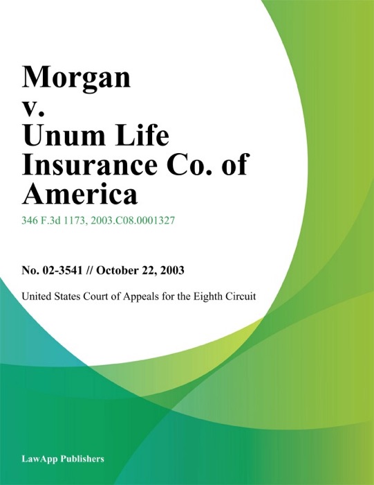 Morgan v. Unum Life Insurance Co. of America