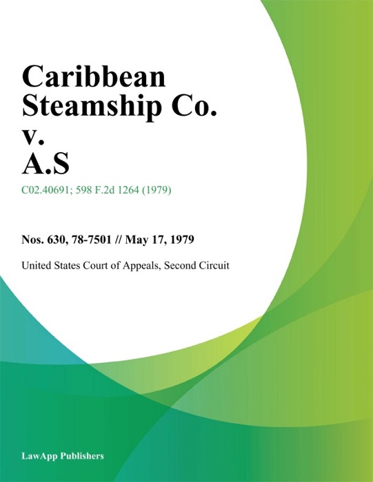 Caribbean Steamship Co. v. A.S