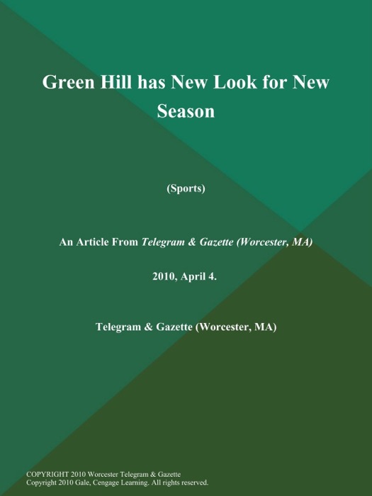 Green Hill has New Look for New Season (Sports)