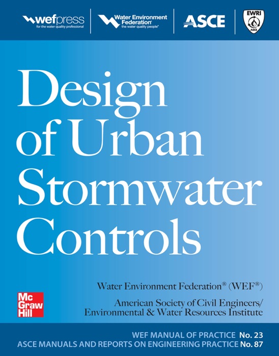 Design of Urban Stormwater Controls, MOP 23