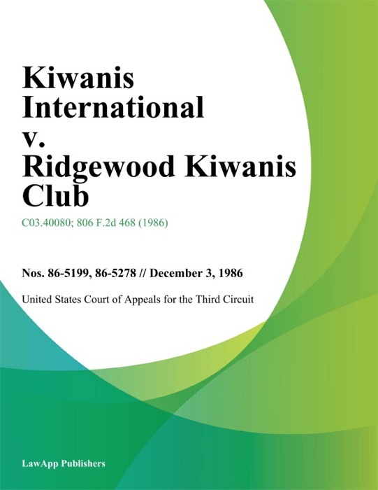 Kiwanis International v. Ridgewood Kiwanis Club