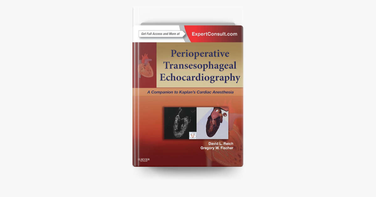 Perioperative Transesophageal Echocardiography E-Book en Apple Books