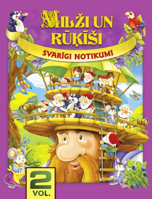 Milži Un Rūķīši. Vol. 2 (Latvian Edition)