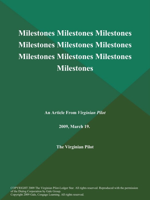 Milestones Milestones Milestones Milestones Milestones Milestones Milestones Milestones Milestones Milestones