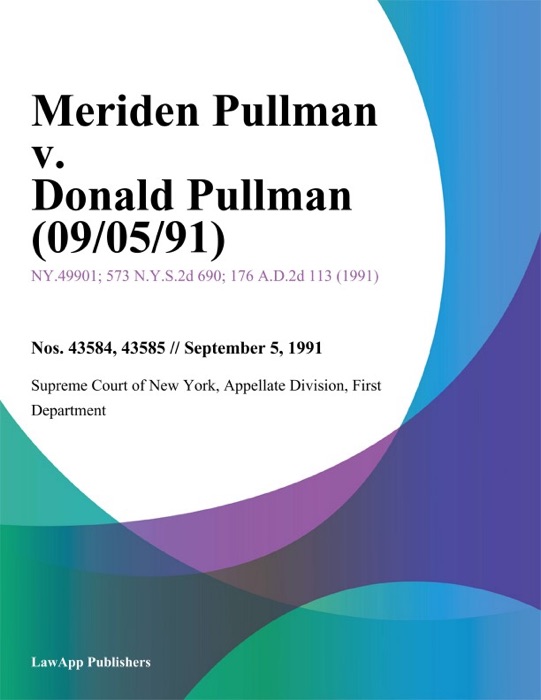 Meriden Pullman v. Donald Pullman