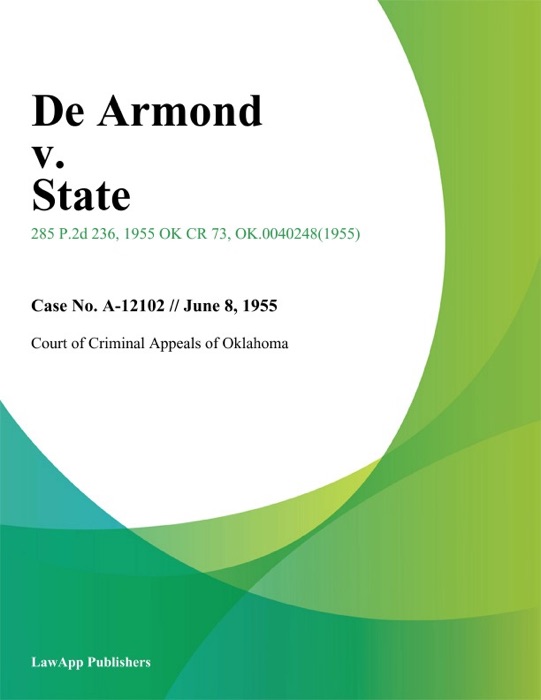 De Armond v. State