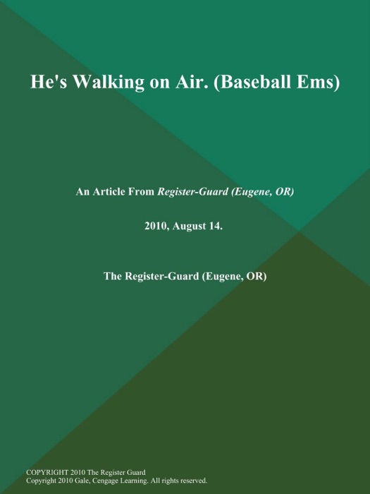 He's Walking on Air (Baseball Ems)