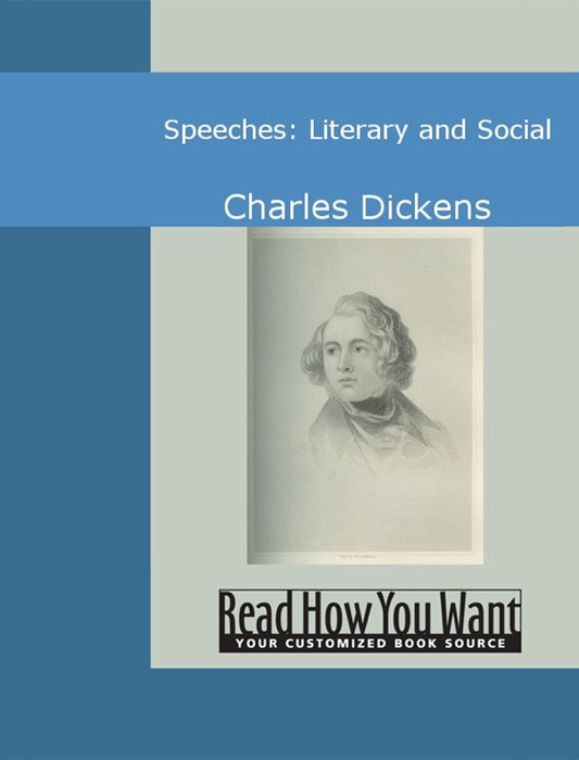 Speeches: Literary and Social