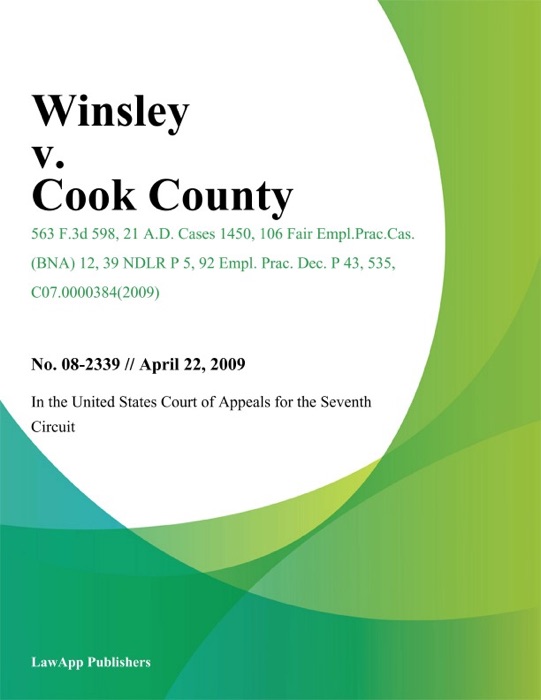 Winsley v. Cook County