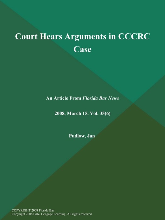 Court Hears Arguments in CCCRC Case