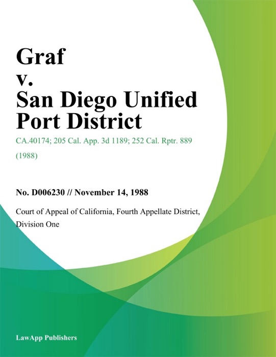 Graf v. San Diego Unified Port District