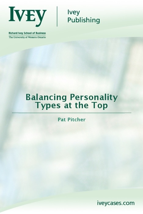 Balancing Personality Types at the Top