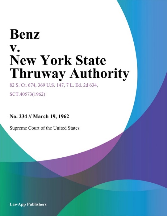 Benz v. New York State Thruway Authority