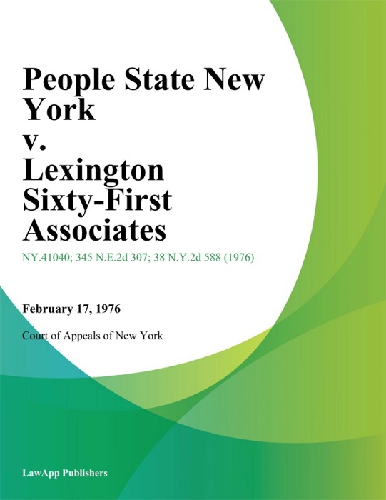 People State New York v. Lexington Sixty-First Associates