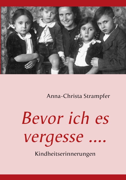 Bevor ich es vergesse ....