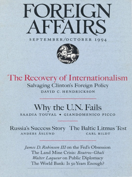 Foreign Affairs - September/October 1994