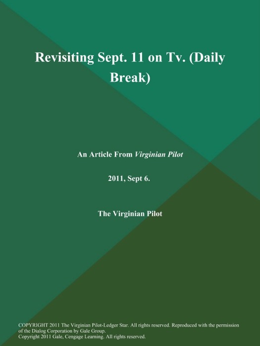 Revisiting Sept. 11 on Tv (Daily Break)