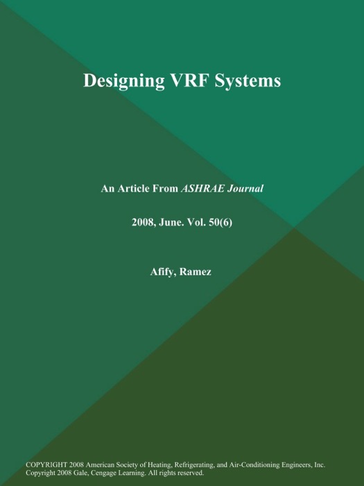 Designing VRF Systems