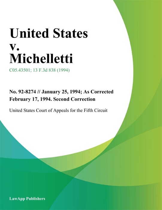 United States v. Michelletti