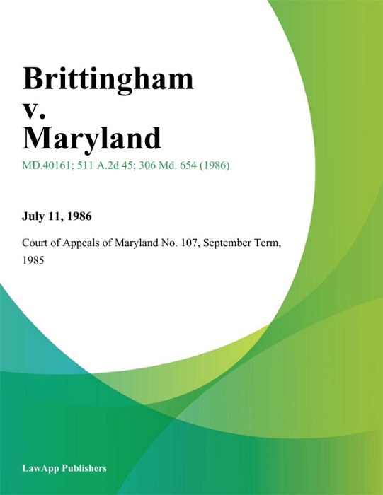 Brittingham v. Maryland