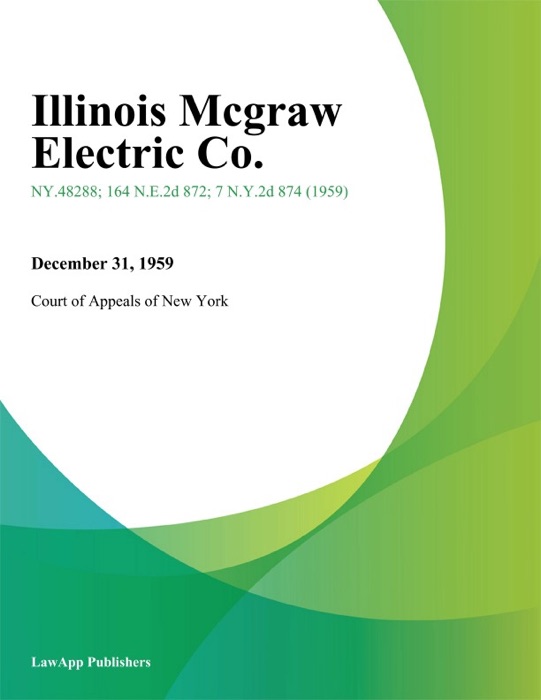 Illinois Mcgraw Electric Co.