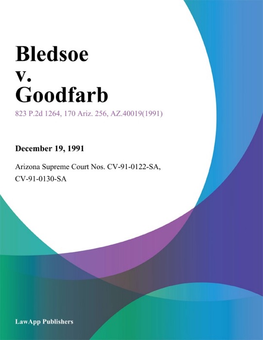 Bledsoe V. Goodfarb