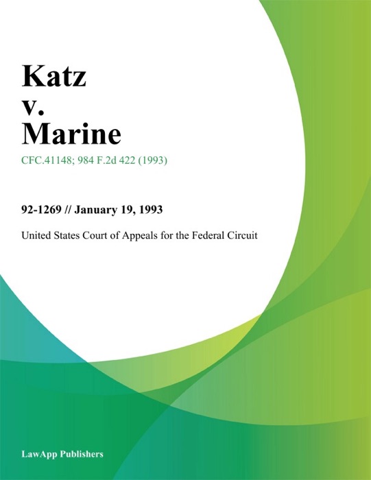 Katz v. Marine
