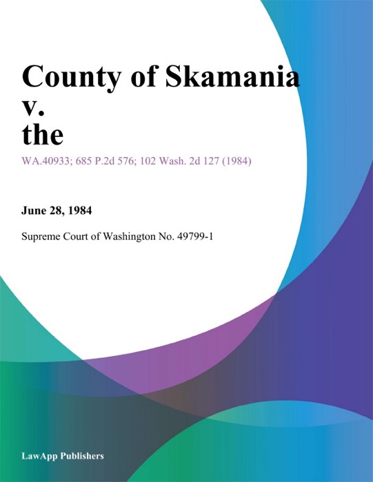 County Of Skamania V. The