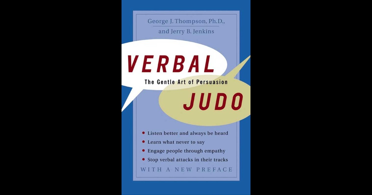 Verbal Judo by J. Thompson, PhD on iBooks
