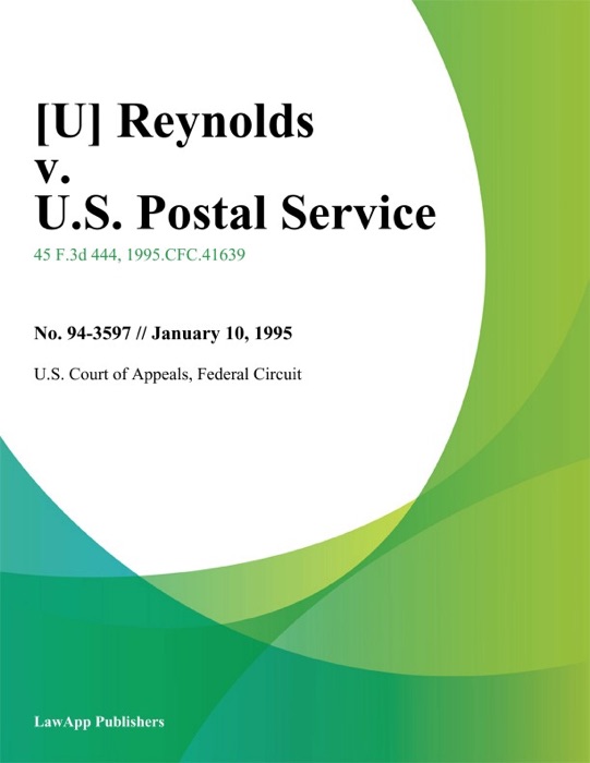 Reynolds v. U.S. Postal Service