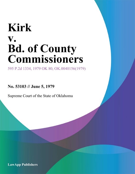 Kirk v. Bd. of County Commissioners