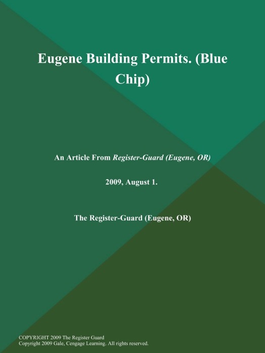 Eugene Building Permits (Blue Chip)