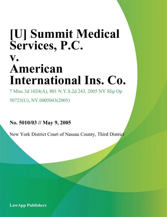 Summit Medical Services