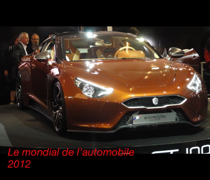 Le mondial de l'automobile 2012