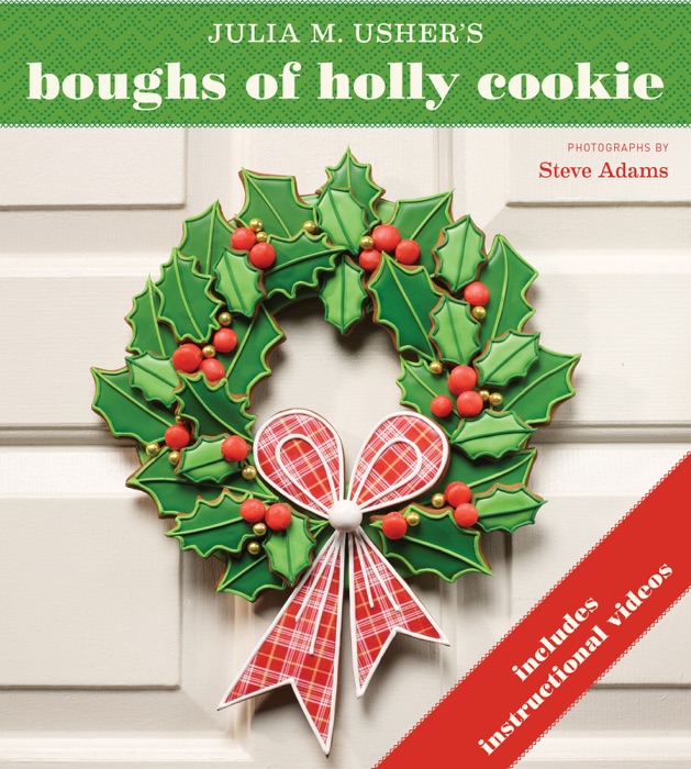 Boughs of Holly Cookie