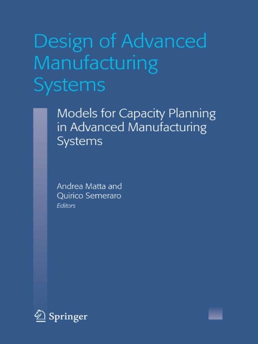 Design of Advanced Manufacturing Systems