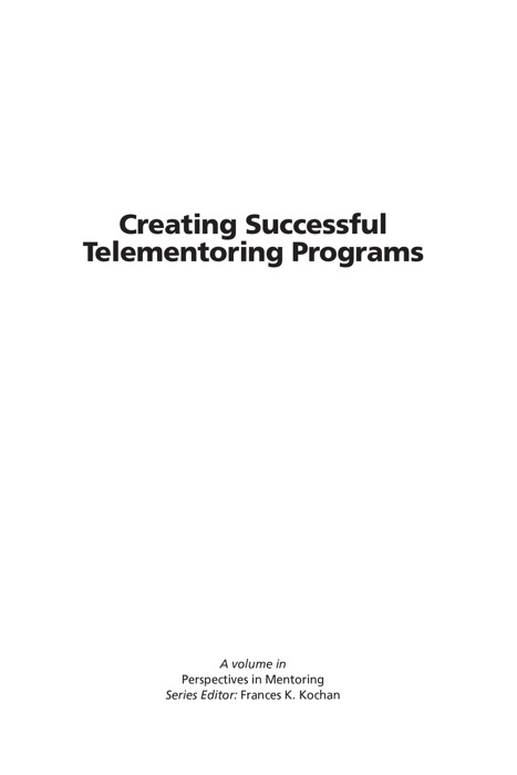 Creating Successful Telementoring Programs