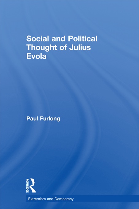 Social and Political Thought of Julius Evola