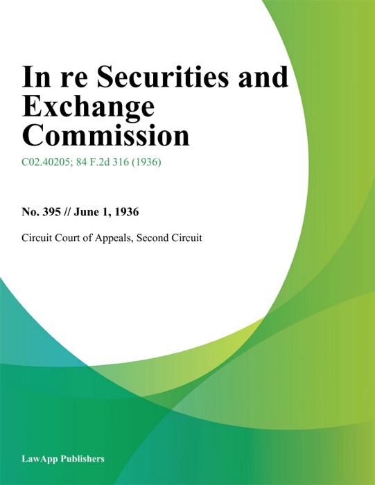 In Re Securities and Exchange Commission