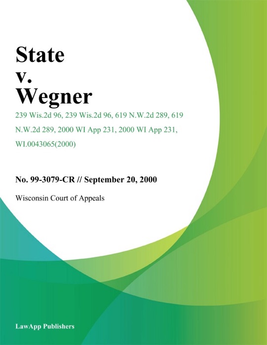 State v. Wegner