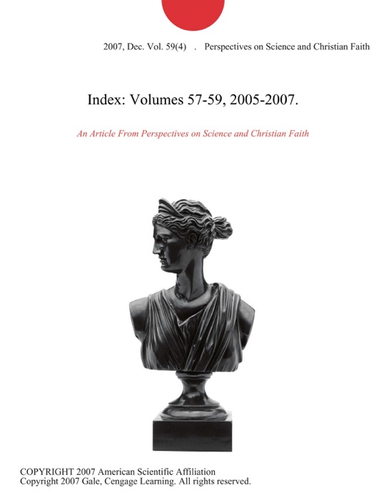 Index: Volumes 57-59, 2005-2007.