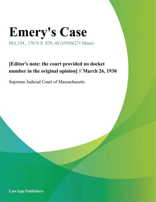 Emery's Case