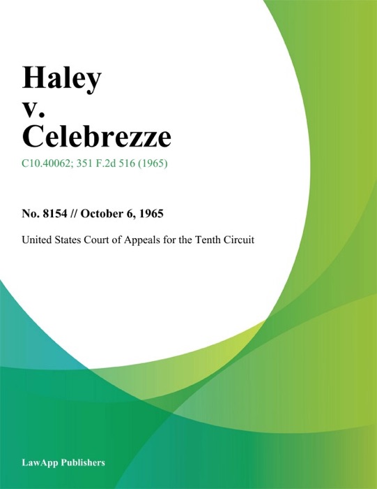 Haley v. Celebrezze