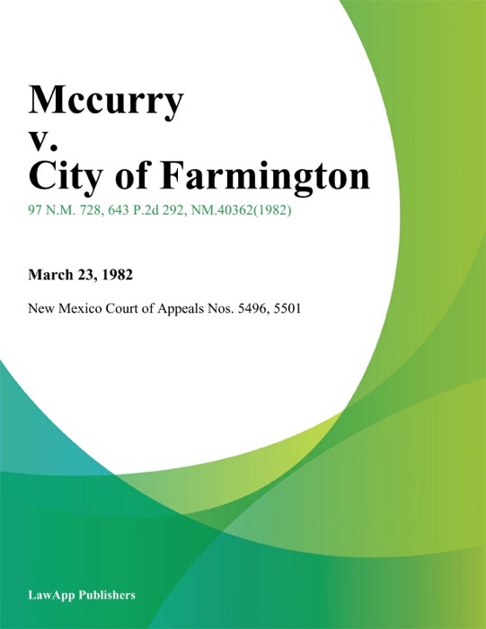 Mccurry V. City Of Farmington