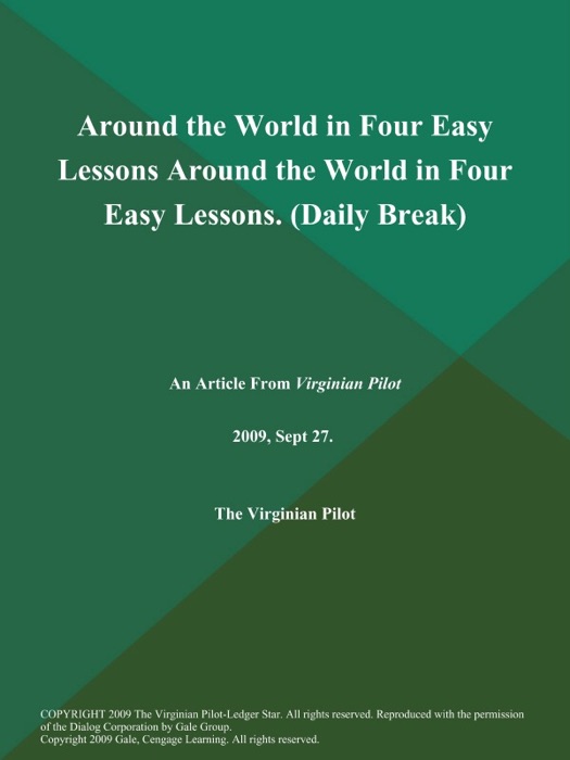 Around the World in Four Easy Lessons Around the World in Four Easy Lessons (Daily Break)