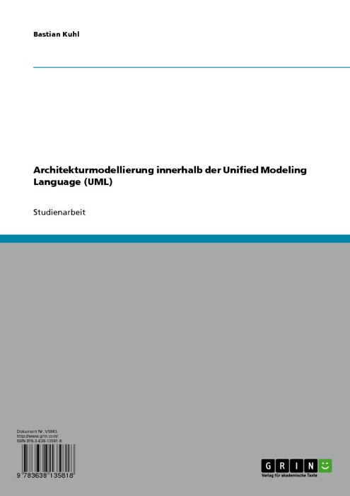 Architekturmodellierung innerhalb der Unified Modeling Language (UML)