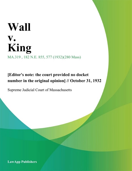 Wall v. King