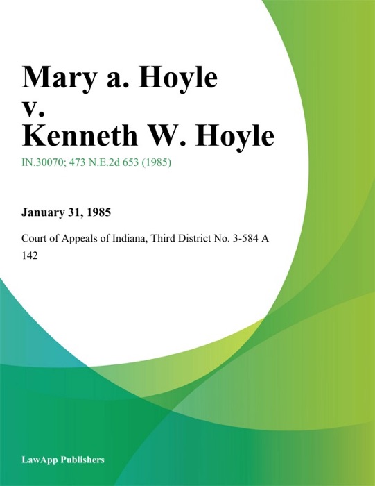 Mary A. Hoyle v. Kenneth W. Hoyle