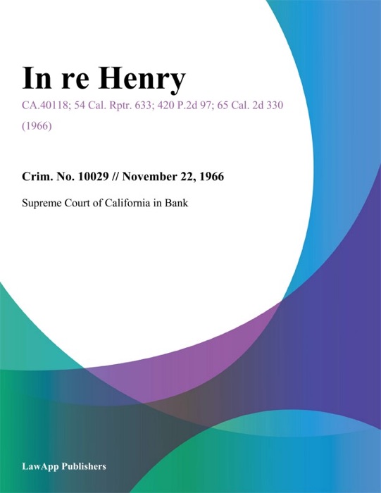 In Re Henry