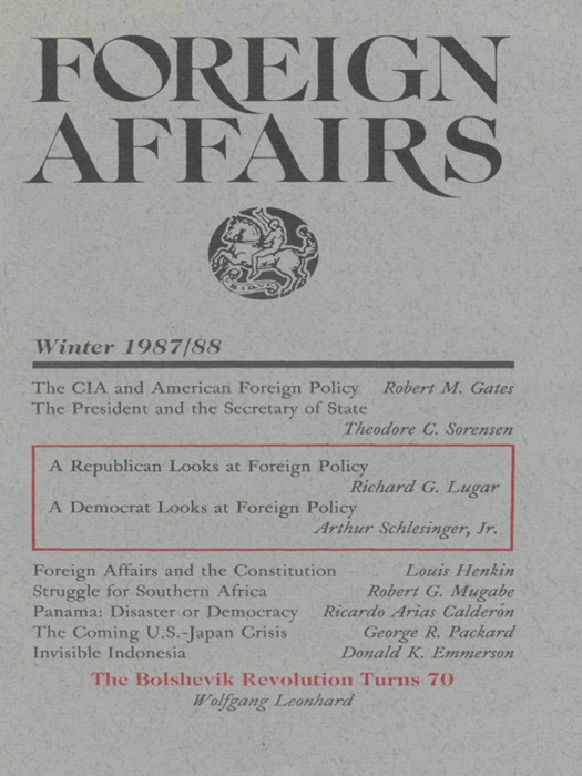 Foreign Affairs - Winter 1987/88